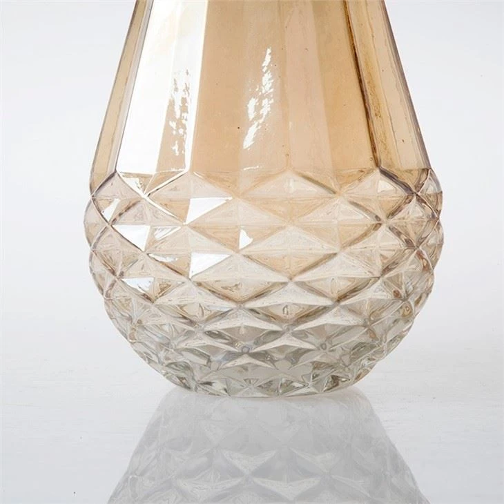 Glass Machinemade Vase For Home Decoration