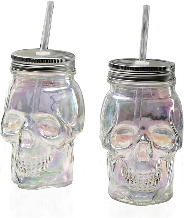 Pot de calavera amb tapa i palla
