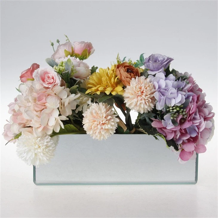 Cube Square Plant Hydroponic Glass Flower Vase