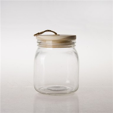 Pots de vidre de 8 oz amb tapes d'acer