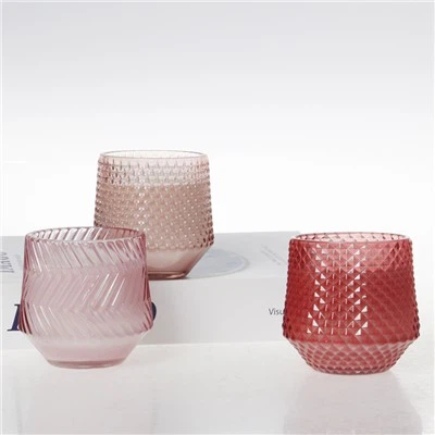 Creeu una atmosfera relaxant amb pots d'espelmes de vidre decoratius