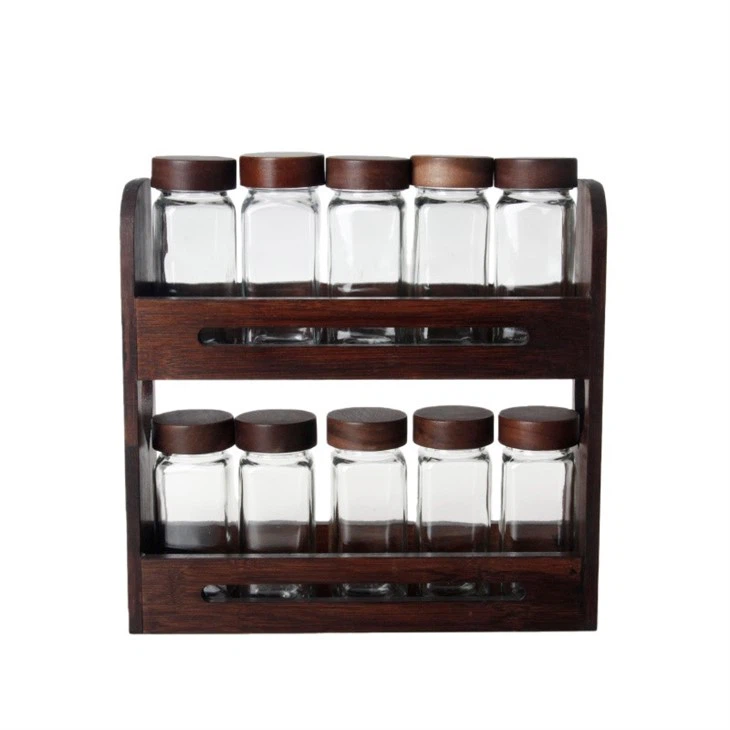 10-Piece Spices Glass Jar Set suppliers